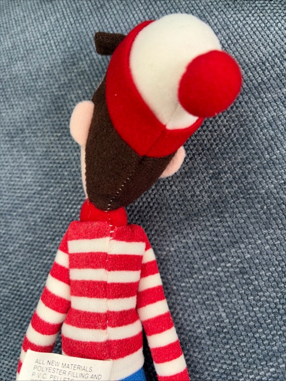 Where's Waldo Quaker Oats 1997 Plush 11" with 5.5” Woof Dog - Picture 6 of 10